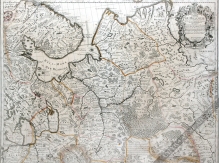 [mapa, Rosja Północna, 1706] Carte de Moscovie