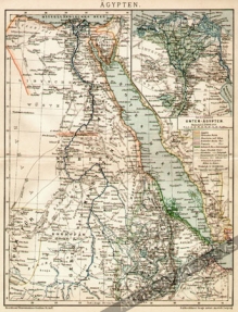 [mapa, 1900] Agypten. [Egipt]