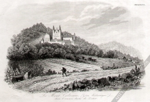 [rycina, 1837] Le Mont Calvaire (Góra Kalwarya) dans l'ancien duche de Zator [Kalwaria Zebrzydowska]