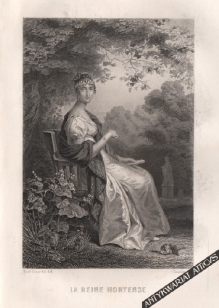 [rycina, ok. 1840] La reine Hortense [Hortensja de Beauharnais]