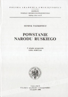 Powstanie narodu ruskiego