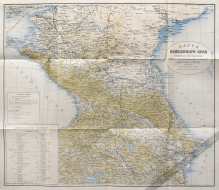 [mapa, 1903] Mapa Kaukazu [Карта Кавказскаго Края]