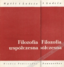 Filozofia współczesna, t. I-II