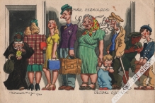 [rysunek, 1940] "Słodki ogonek"