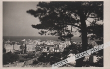 [fotografia na papierze pocztówkowym, 1934] Gdynia, widok ogólny