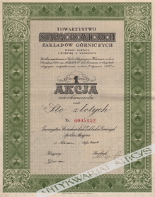 [akcja, 1926] Towarzystwo Starachowickich Zakładów Górniczych Spółka Akcyjna