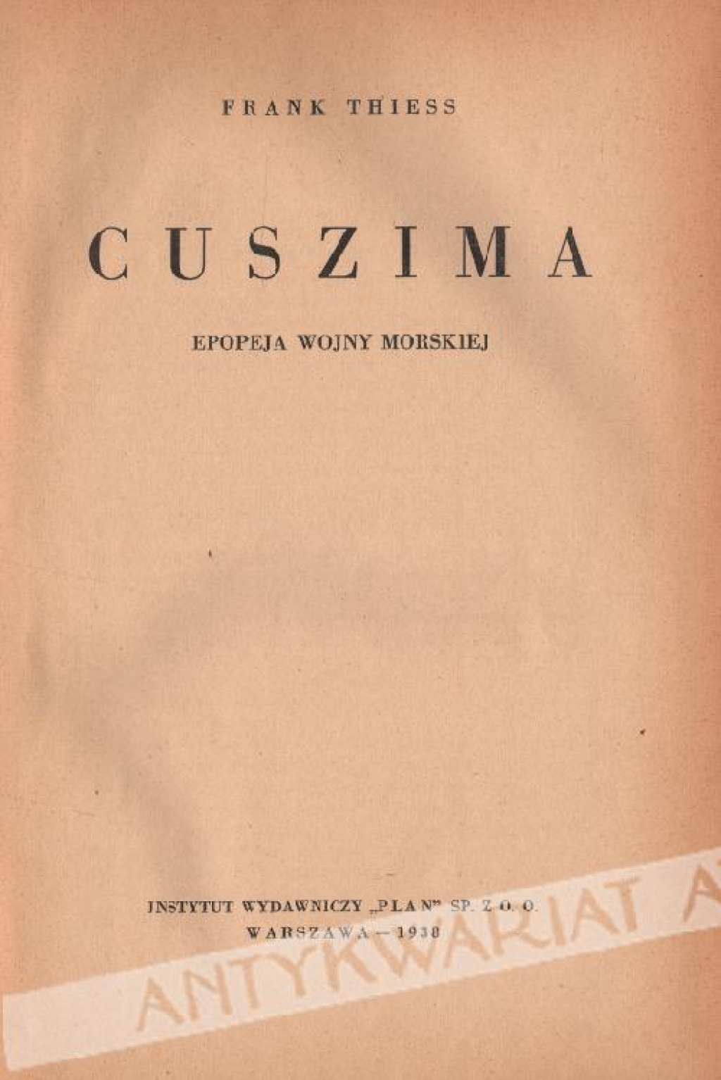 Cuszima. Epopeja wojny morskiej