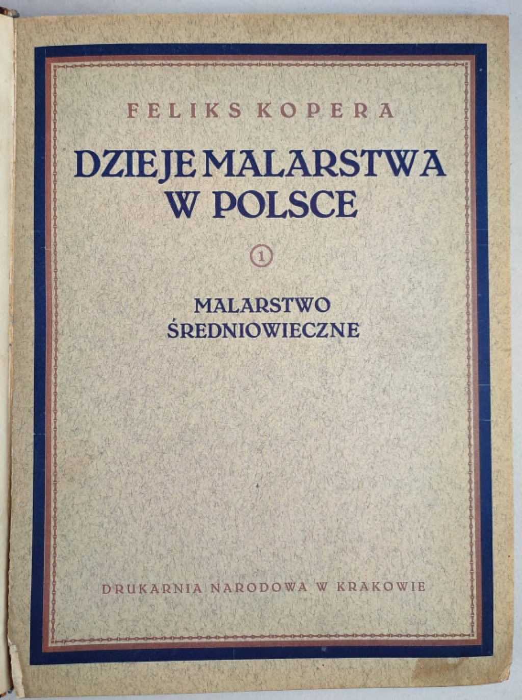 Dzieje malarstwa w Polsce, t. I-III