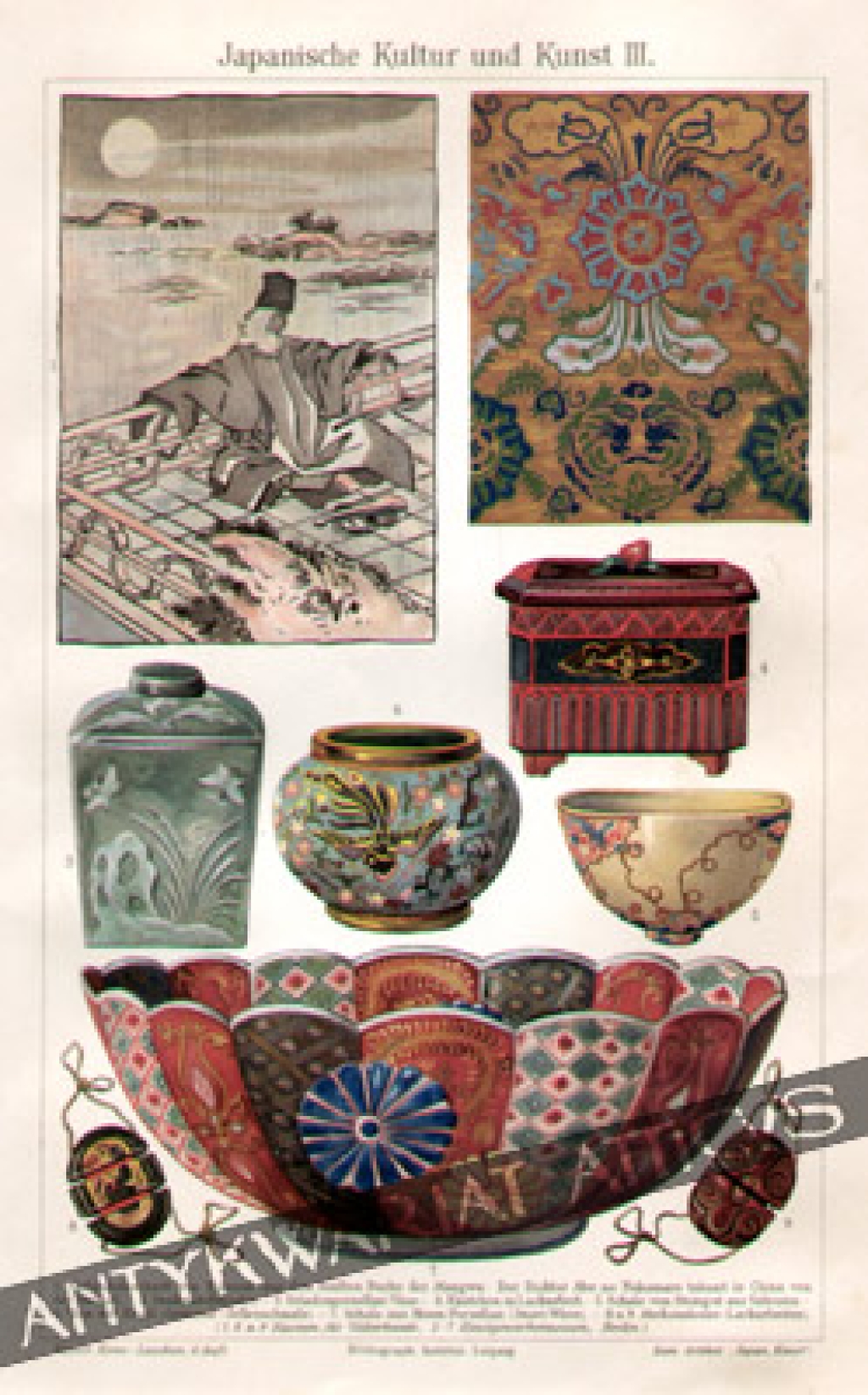 [rycina, 1908] Japanische Kultur und Kunst III [Japońska kultura i sztuka]