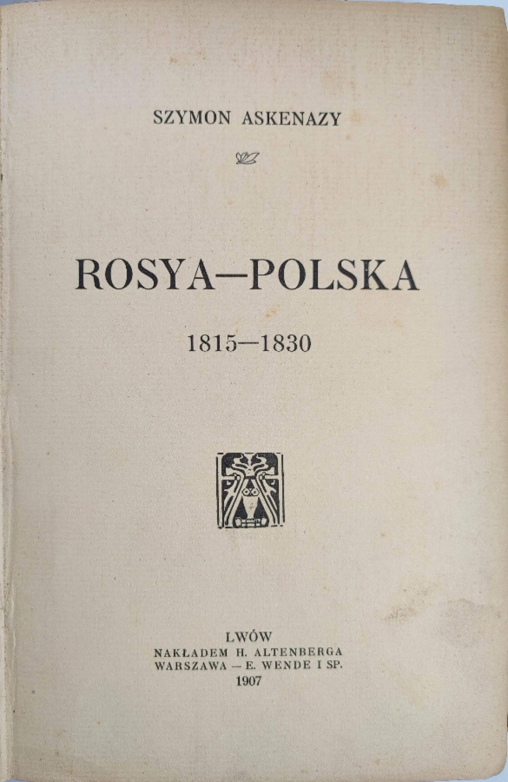 Rosya-Polska 1815-1830