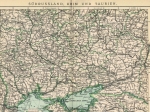 [mapa, ok. 1905] Sudrussland, Krim und Taurien [Rosja Południowa, Krym i Wołyń, [Ukraina]]