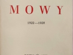 Mowy t. I-II (1922-1933)