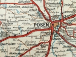 [mapa, przed 1918] Neue Verkehrskarte der Provinz Posen [Prowincja Poznańska]