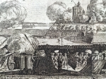 [rycina, 1696 r.] Cronenburg [Oblężenie zamku Kronborg]