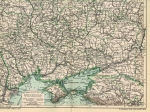 [mapa, ok. 1905] Sudrussland, Krim und Taurien [Rosja Południowa, Krym i Wołyń, [Ukraina]]